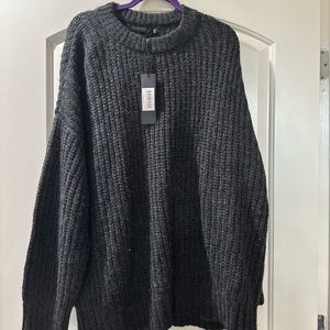 NWT Fisherman Cocoon Crewneck Charcoal XXL